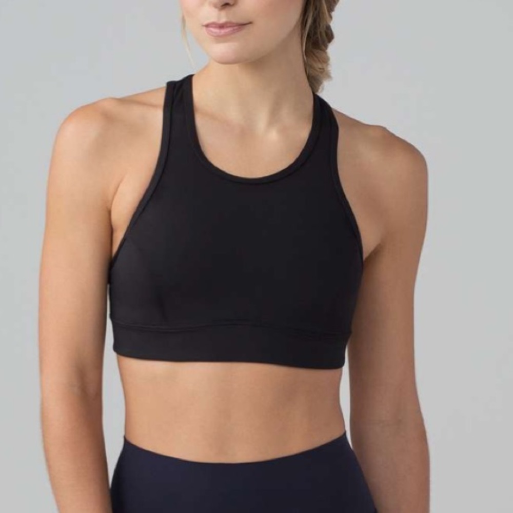 Black Lululemon Sports Bra Size 6